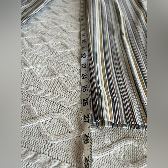 Zac & Rachel Vertical Striped Pull-on Ankle Length Pants Women’s Size 8 - Picture 15 of 15